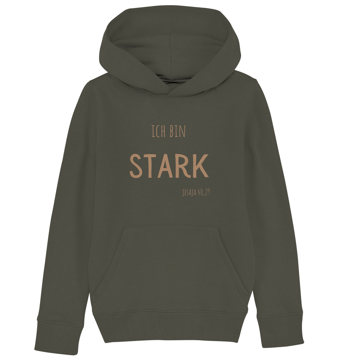 Stark - Kids Organic Hoodie - wertvoll und geliebt 