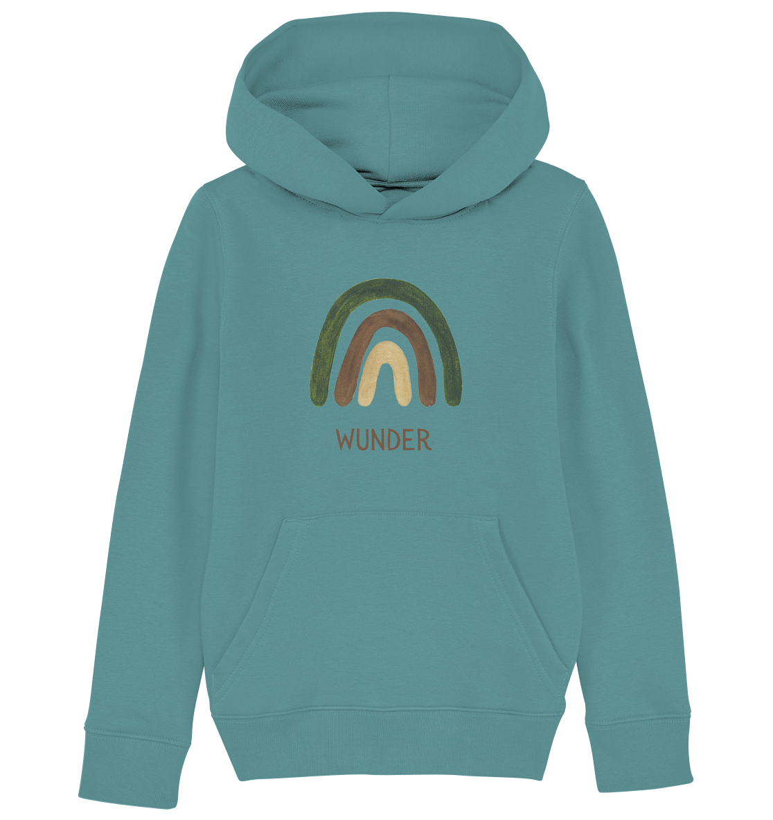 Wunder - Kids Organic Hoodie - wertvoll und geliebt 