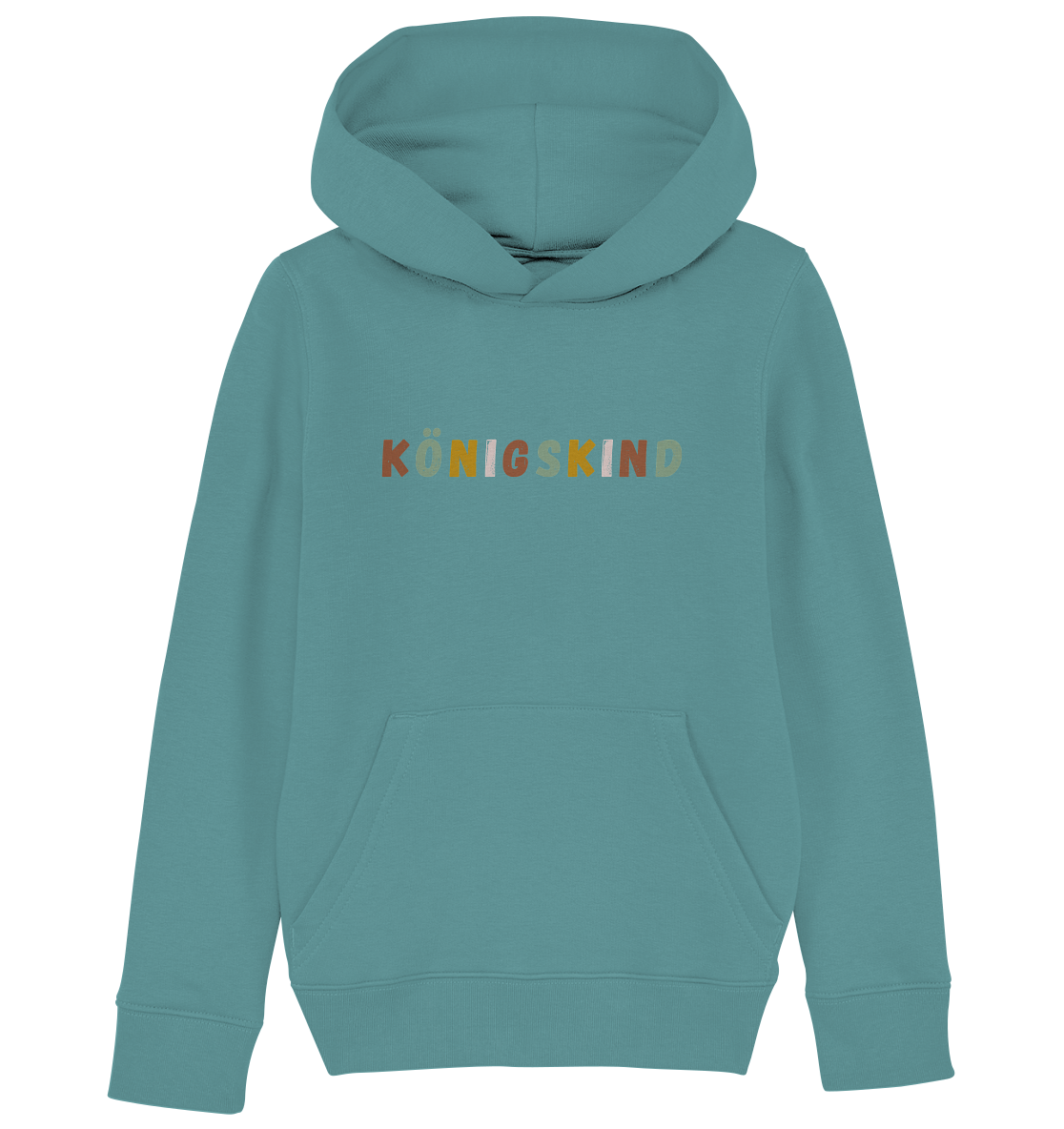 Königskind - Kids Organic Hoodie - wertvoll und geliebt 