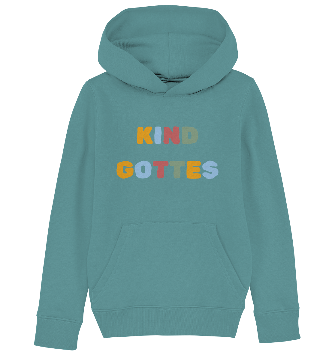 Kind Gottes - Kids Organic Hoodie - wertvoll und geliebt 
