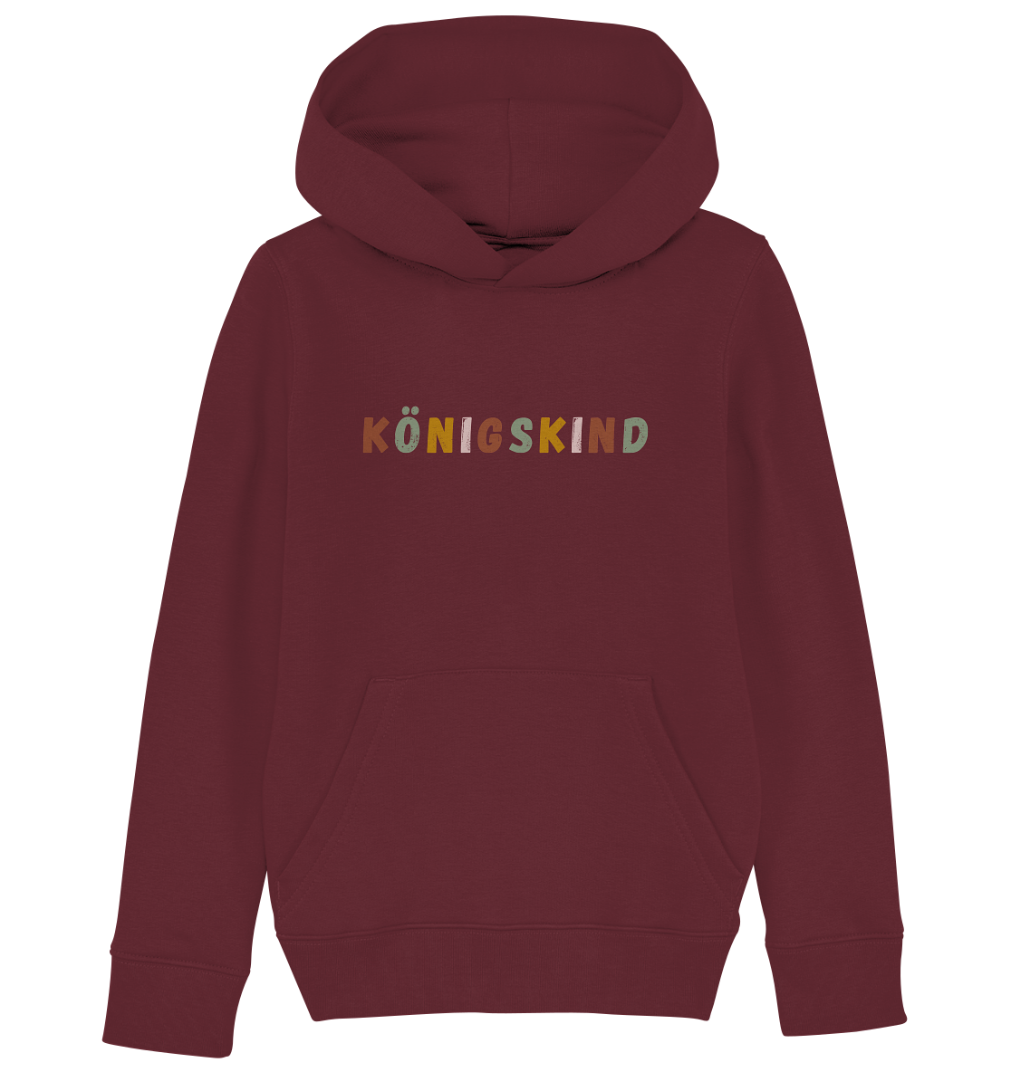 Königskind - Kids Organic Hoodie - wertvoll und geliebt 