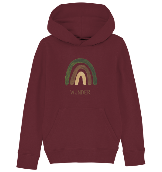 Wunder - Kids Organic Hoodie - wertvoll und geliebt 