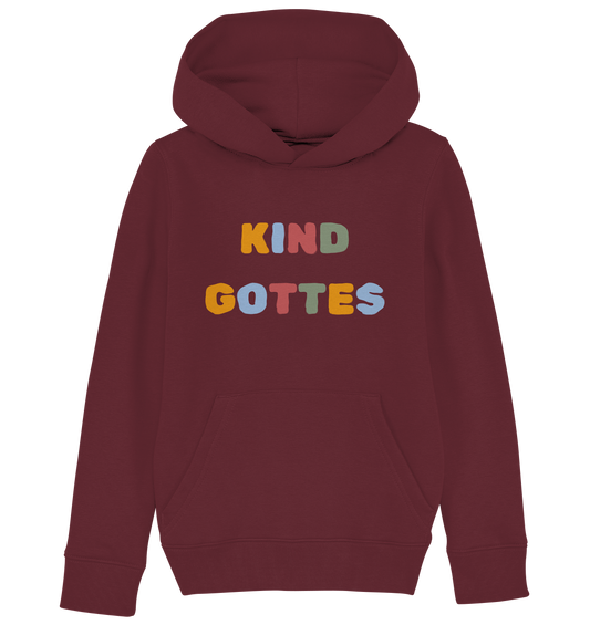 Kind Gottes - Kids Organic Hoodie - wertvoll und geliebt 