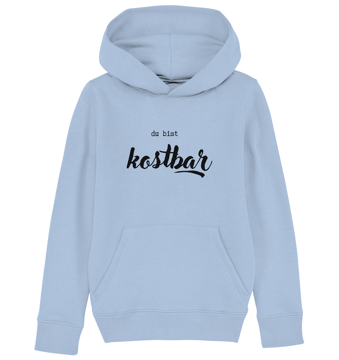 Kostbar - Kids Organic Hoodie - wertvoll und geliebt 