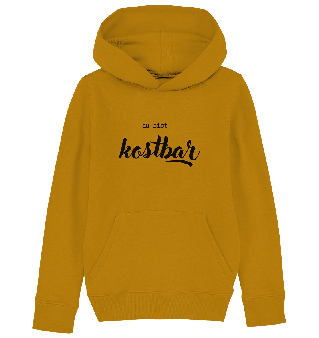 Kostbar - Kids Organic Hoodie - wertvoll und geliebt 