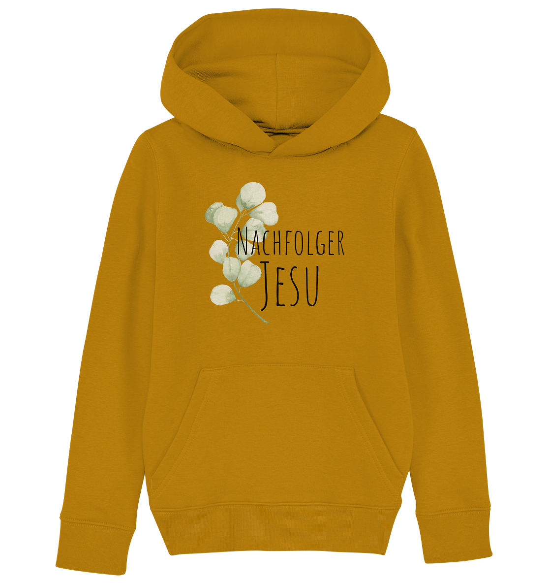 Nachfolger Jesu - Kids Organic Hoodie - wertvoll und geliebt 