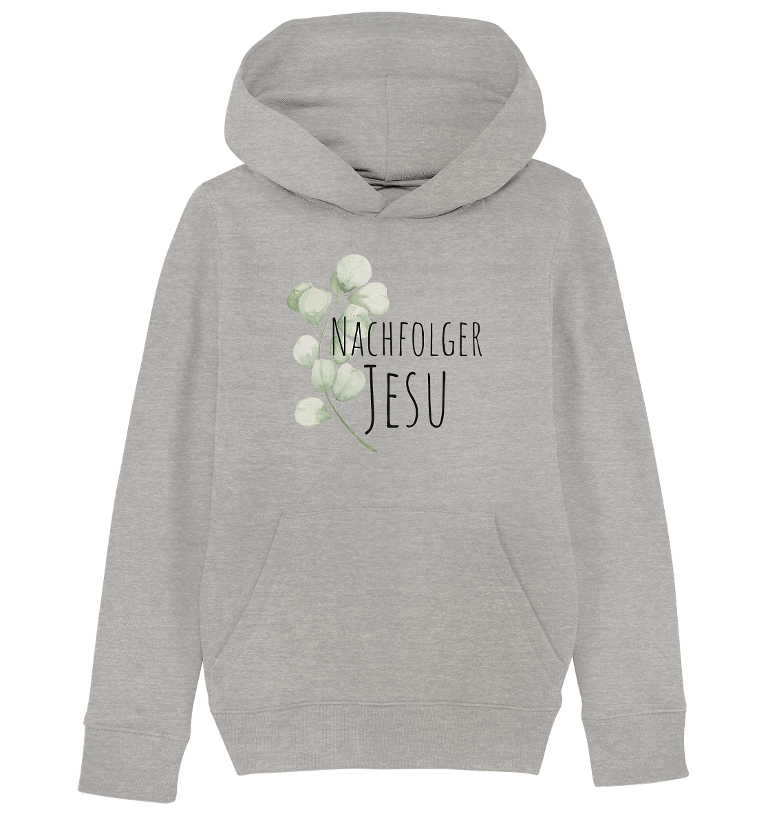 Nachfolger Jesu - Kids Organic Hoodie - wertvoll und geliebt 