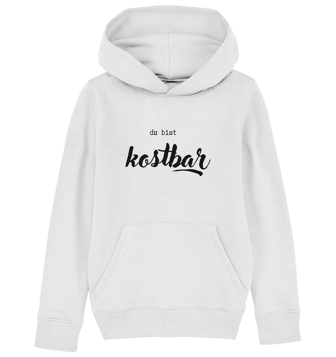 Kostbar - Kids Organic Hoodie - wertvoll und geliebt 