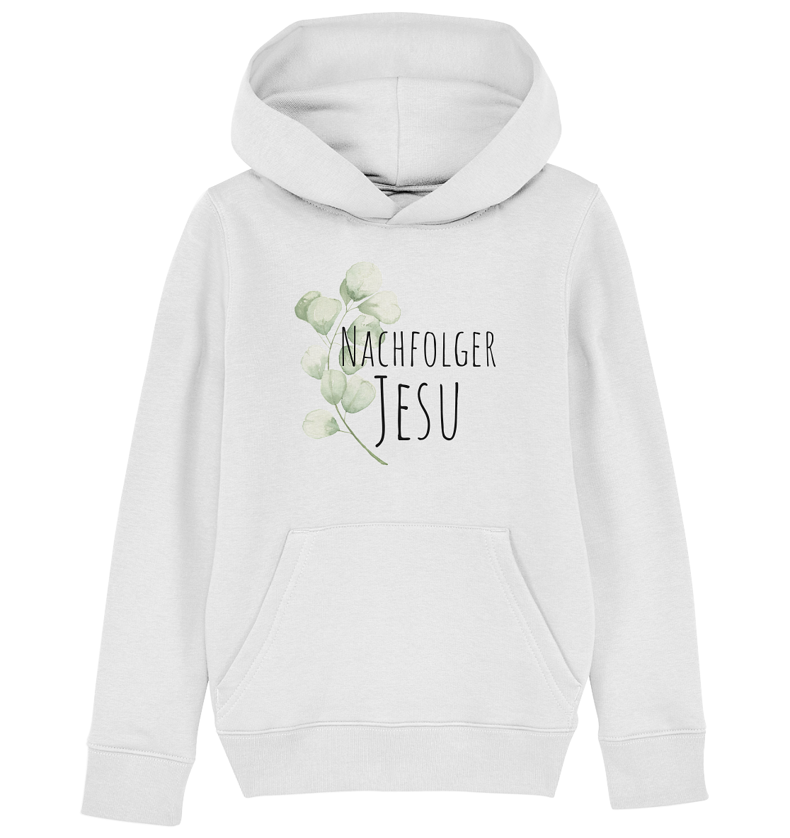 Nachfolger Jesu - Kids Organic Hoodie - wertvoll und geliebt 