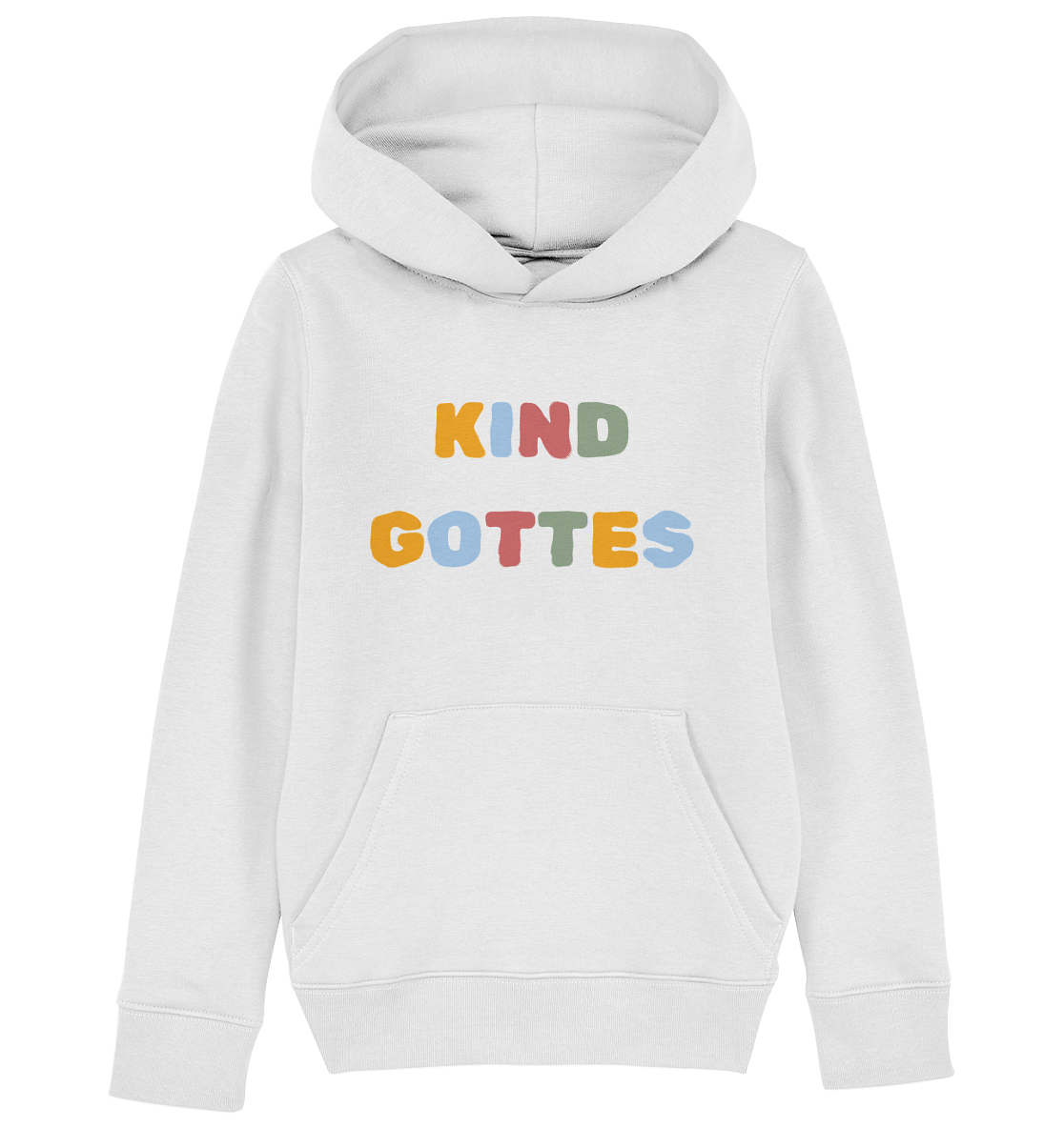 Kind Gottes - Kids Organic Hoodie - wertvoll und geliebt 