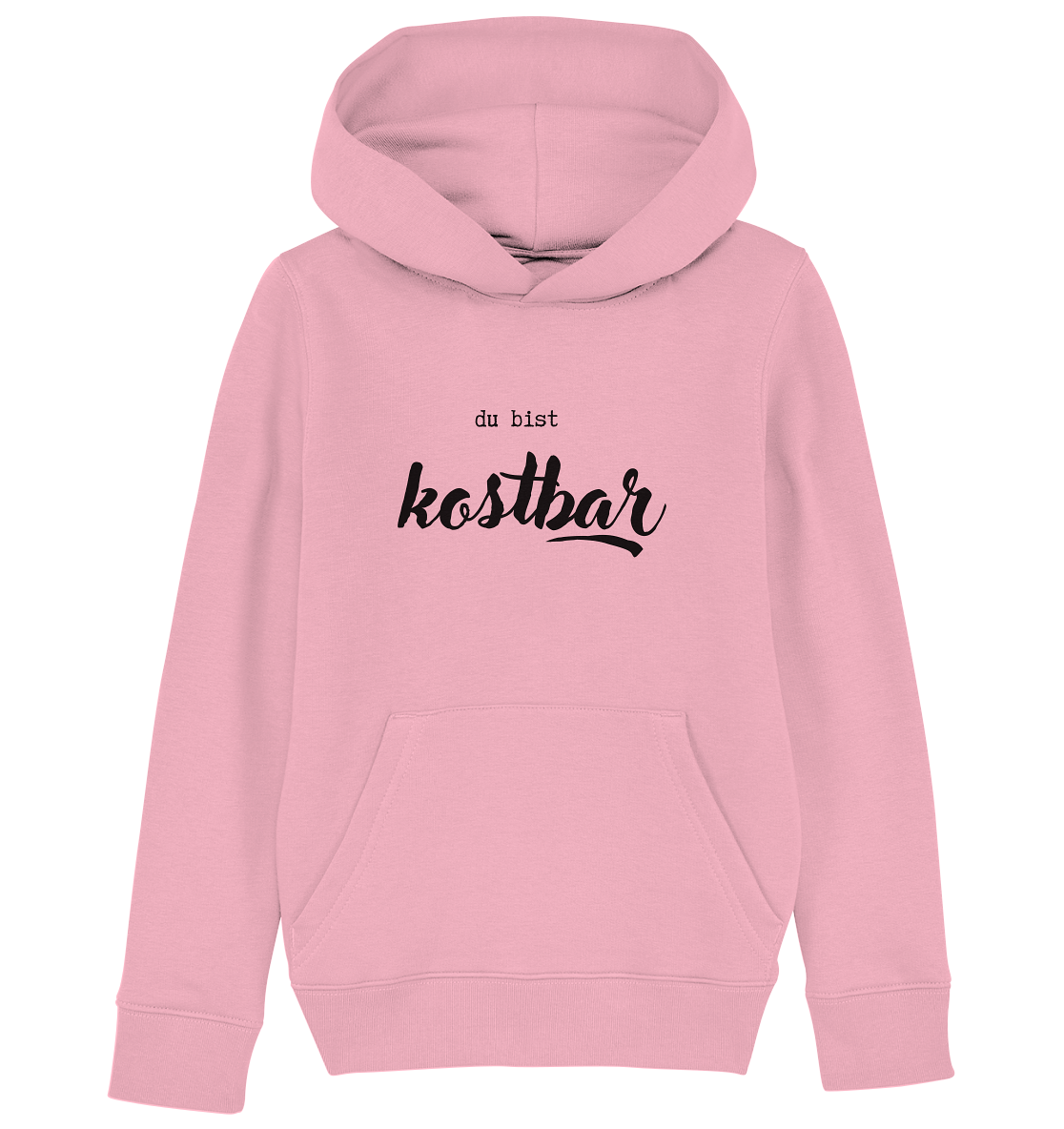 Kostbar - Kids Organic Hoodie - wertvoll und geliebt 