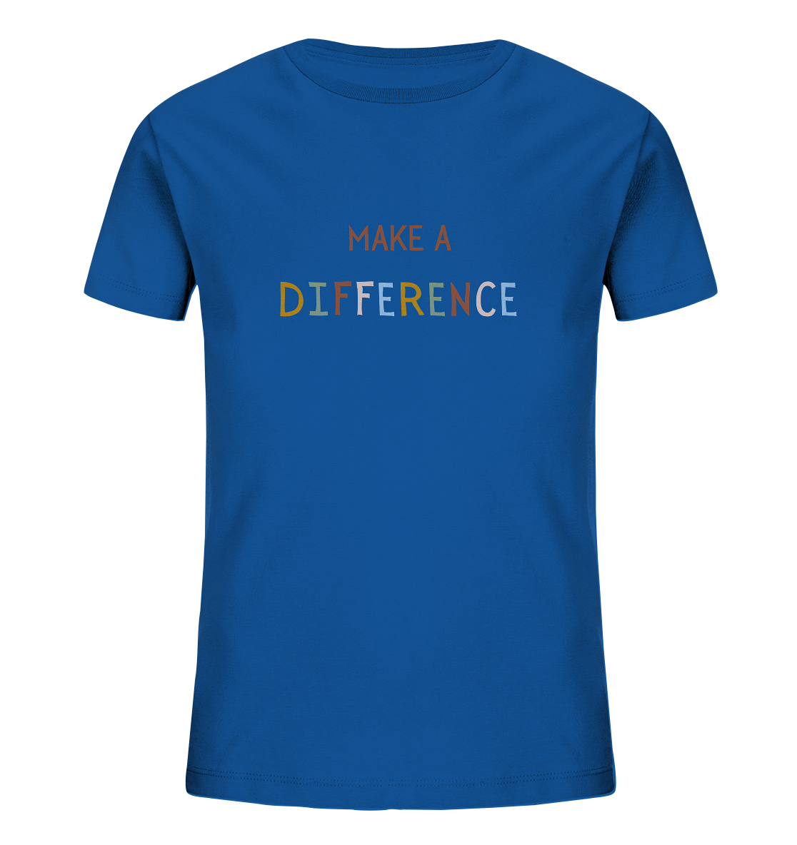 Make a difference - Kids Organic Shirt - wertvoll und geliebt 