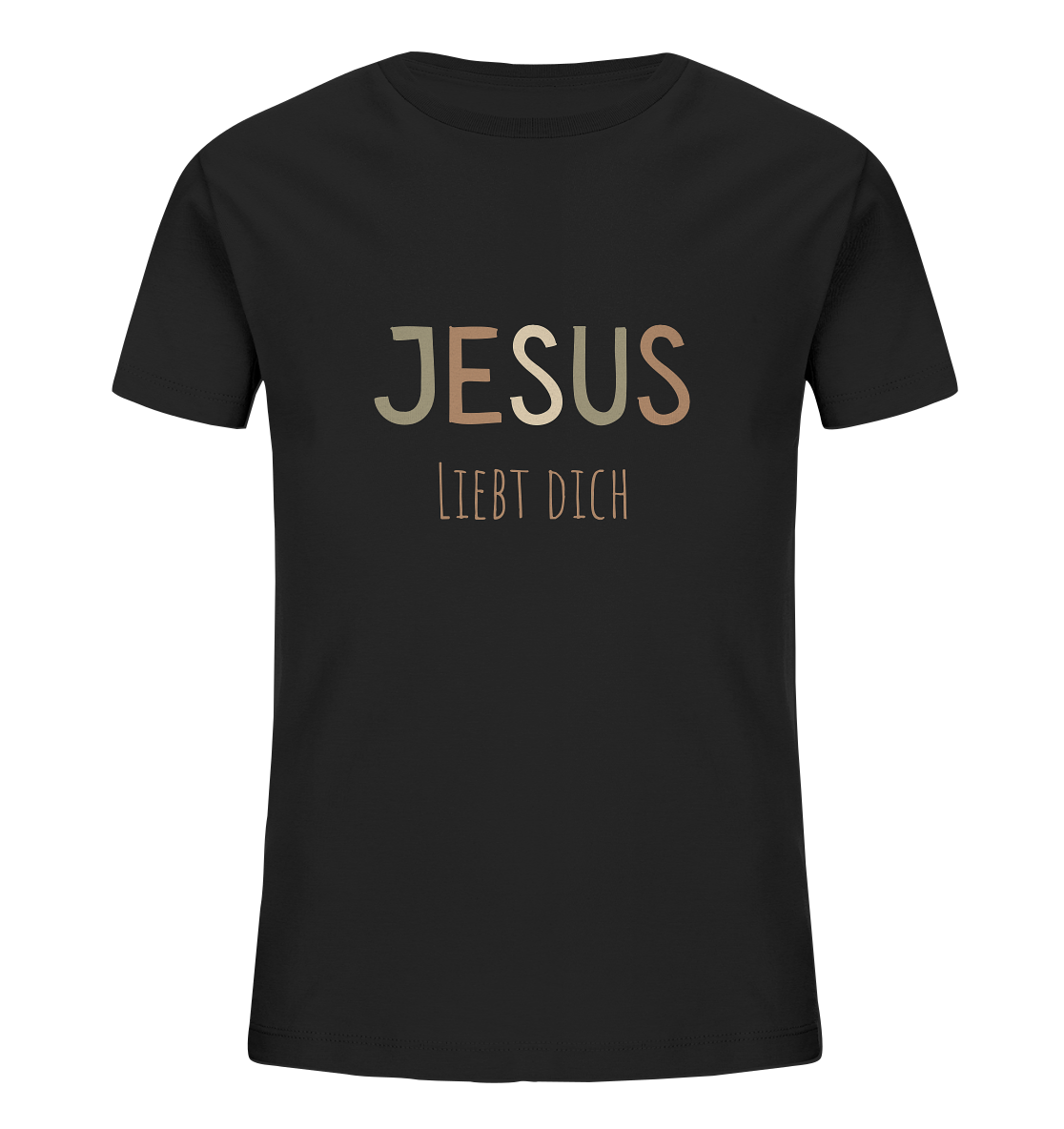 Jesus liebt dich Jungen - Kids Organic Shirt - wertvoll und geliebt 
