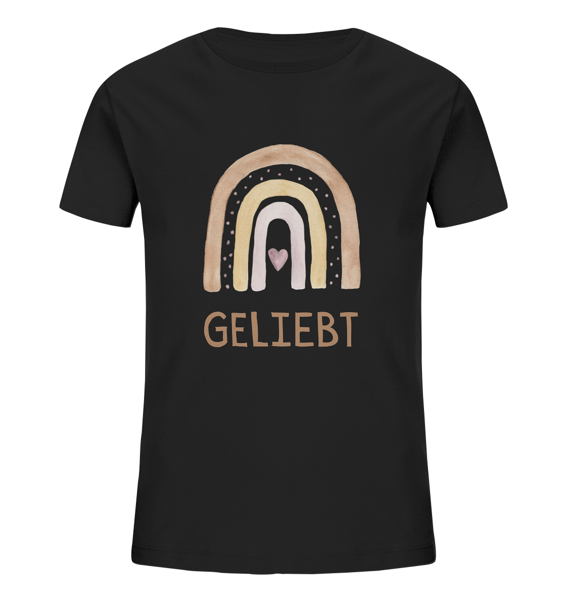 Geliebt Mädchen - Kids Organic Shirt - wertvoll und geliebt 