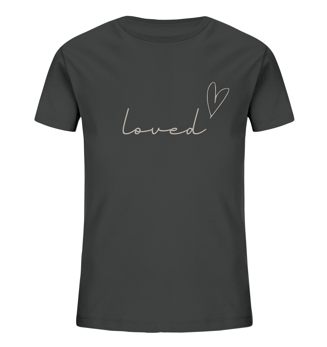 loved - Kids Organic Shirt - wertvoll und geliebt 