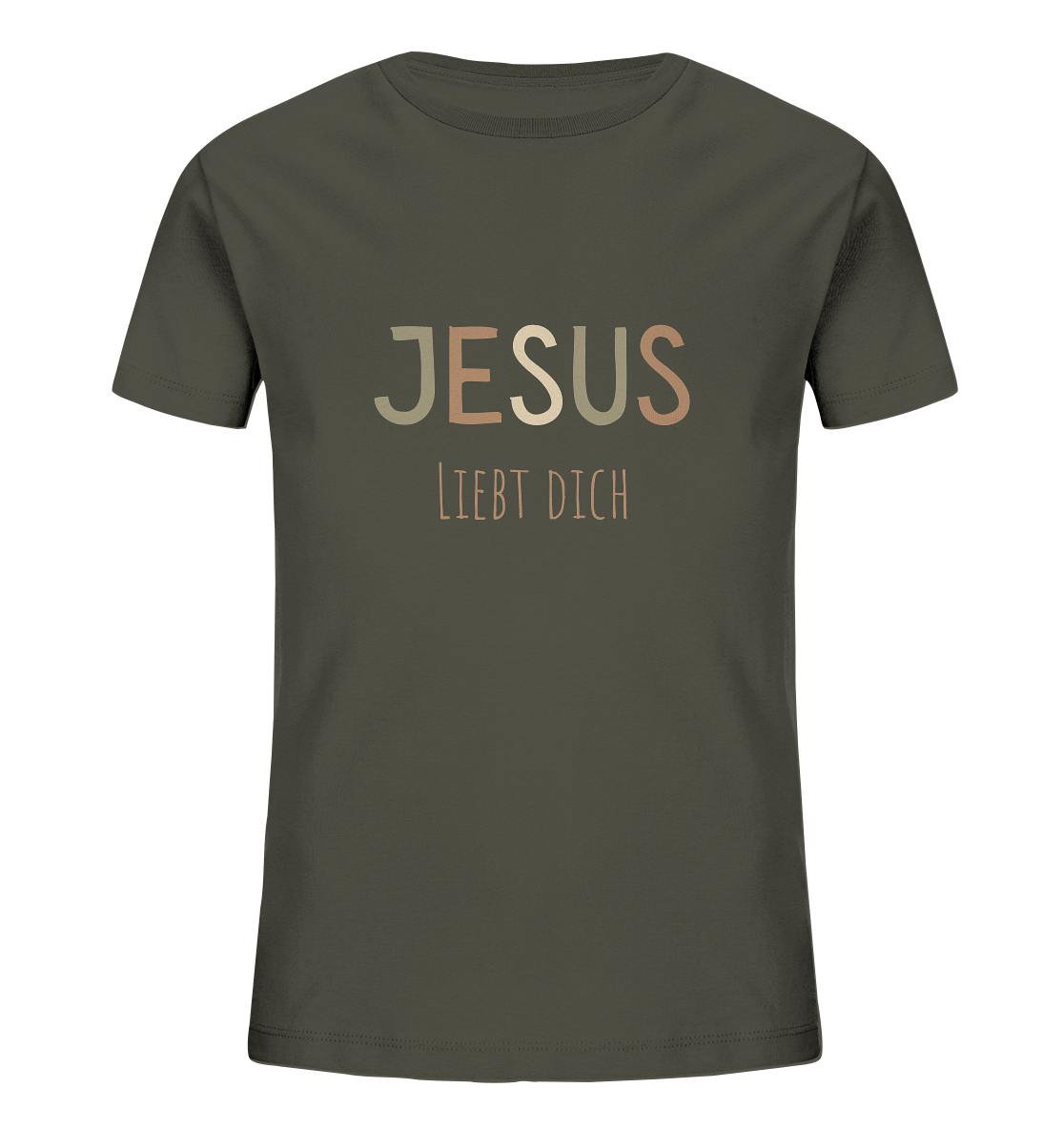 Jesus liebt dich Jungen - Kids Organic Shirt - wertvoll und geliebt 