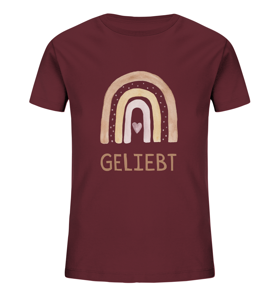 Geliebt Mädchen - Kids Organic Shirt - wertvoll und geliebt 