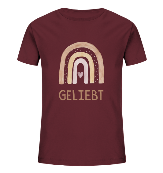 Geliebt Mädchen - Kids Organic Shirt - wertvoll und geliebt 