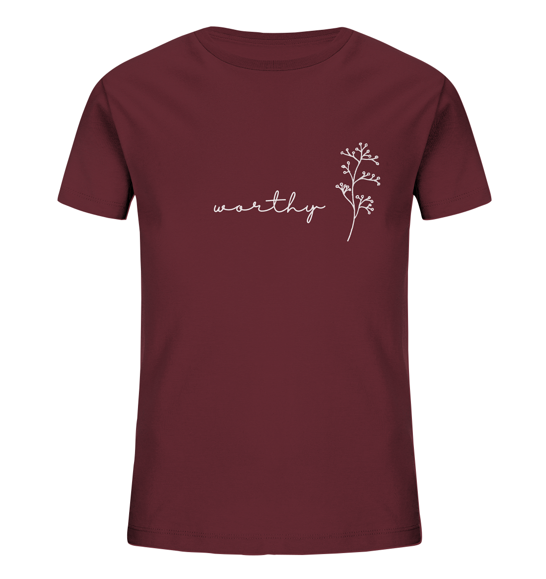 Worthy - Kids Organic Shirt - wertvoll und geliebt 