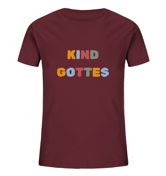 Kind Gottes - Kids Organic Shirt - wertvoll und geliebt 