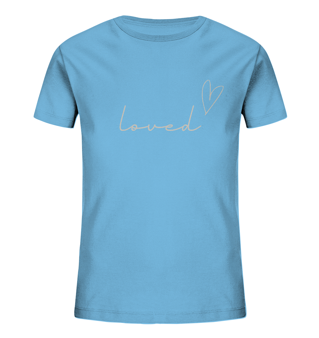 loved - Kids Organic Shirt - wertvoll und geliebt 