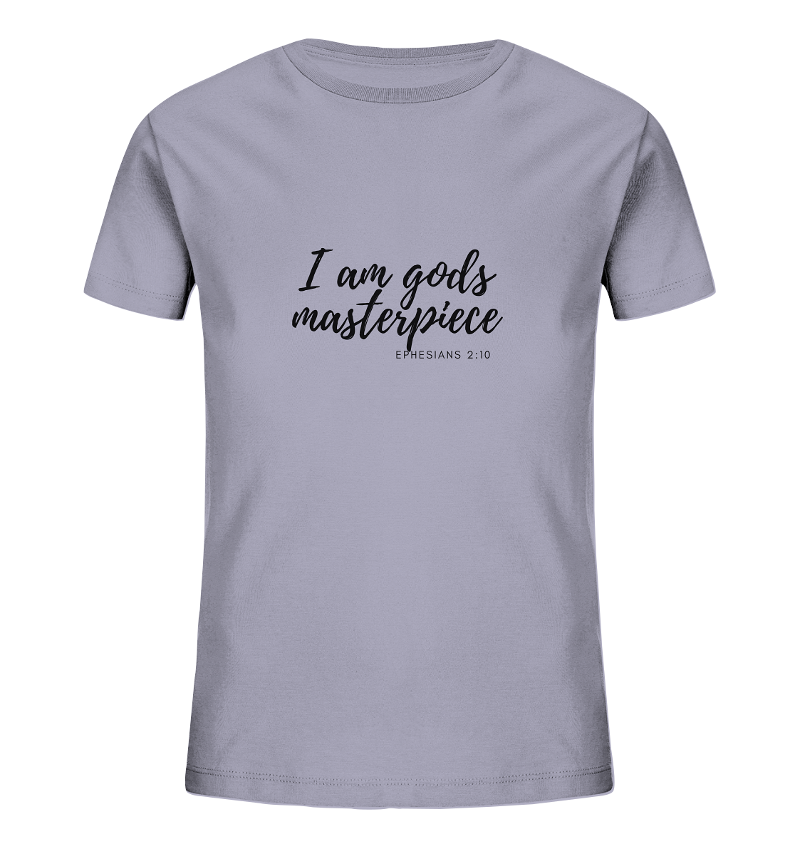 Gods Masterpiece - Kids Organic Shirt - wertvoll und geliebt 