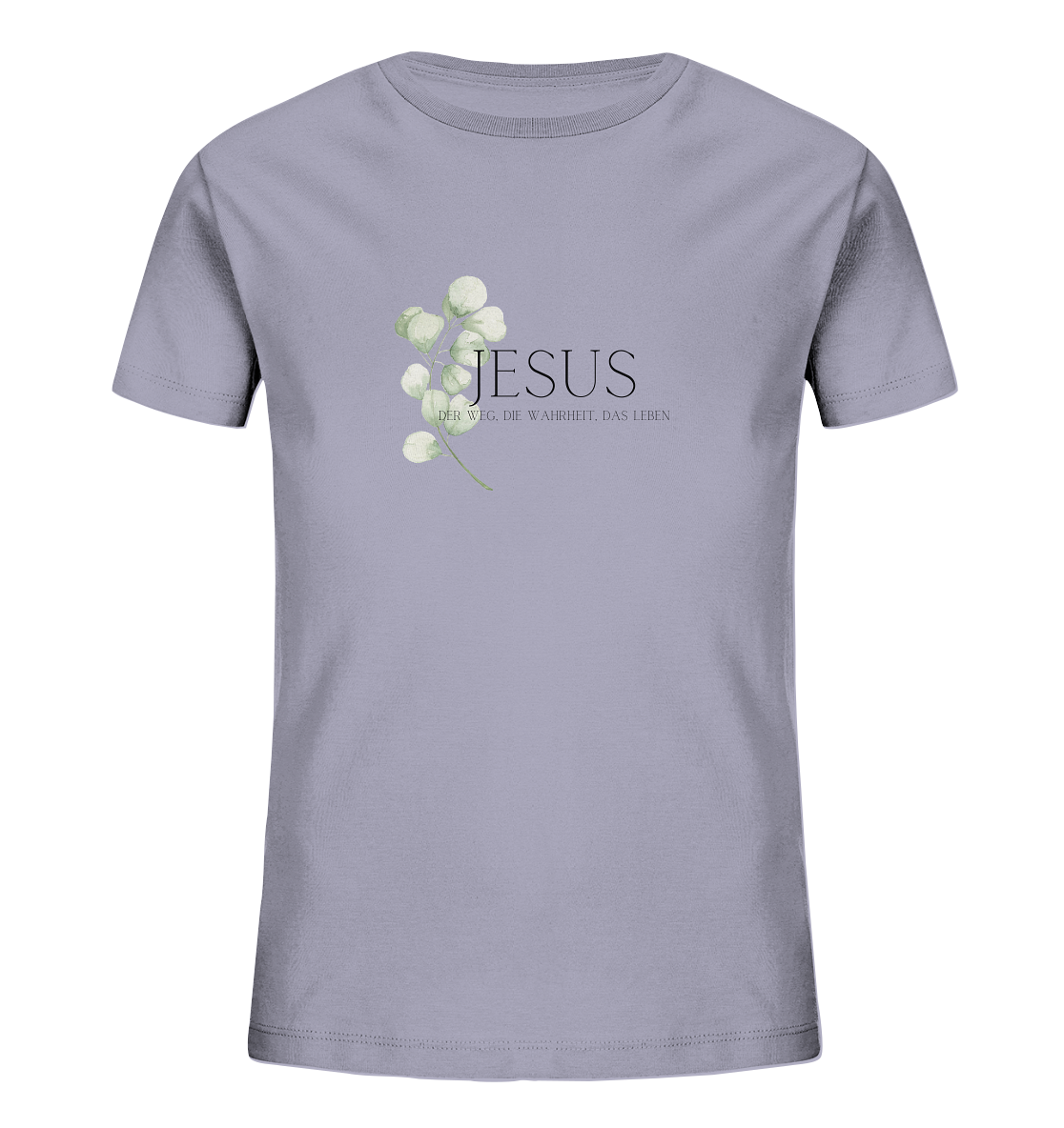 Jesus - der Weg, die Wahrheit, das Leben - Kids Organic Shirt - wertvoll und geliebt 