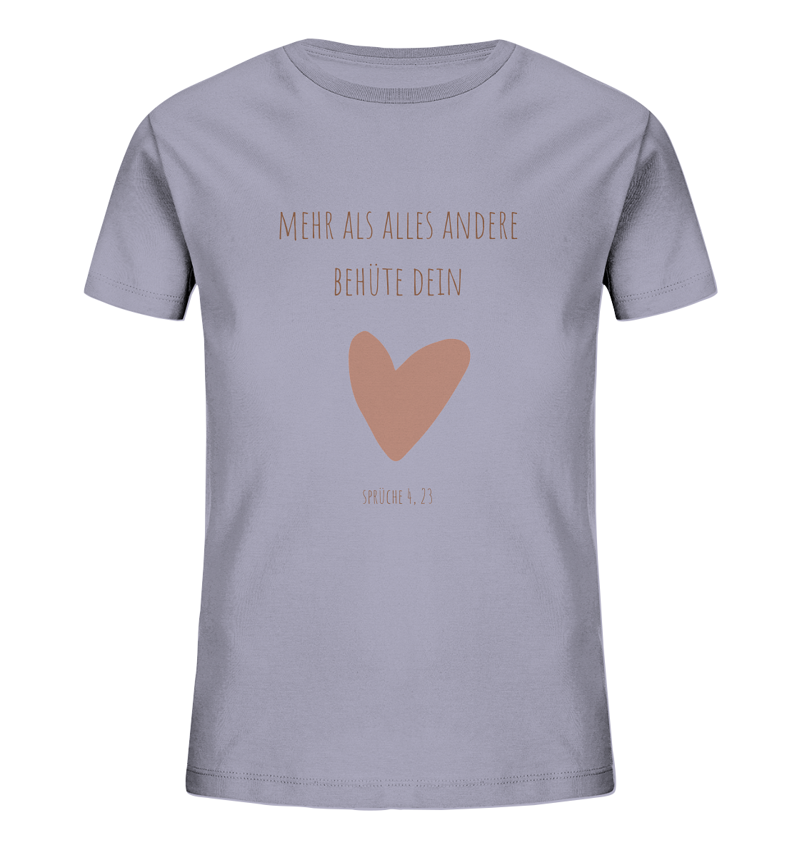 Behüte dein Herz - Kids Organic Shirt - wertvoll und geliebt 