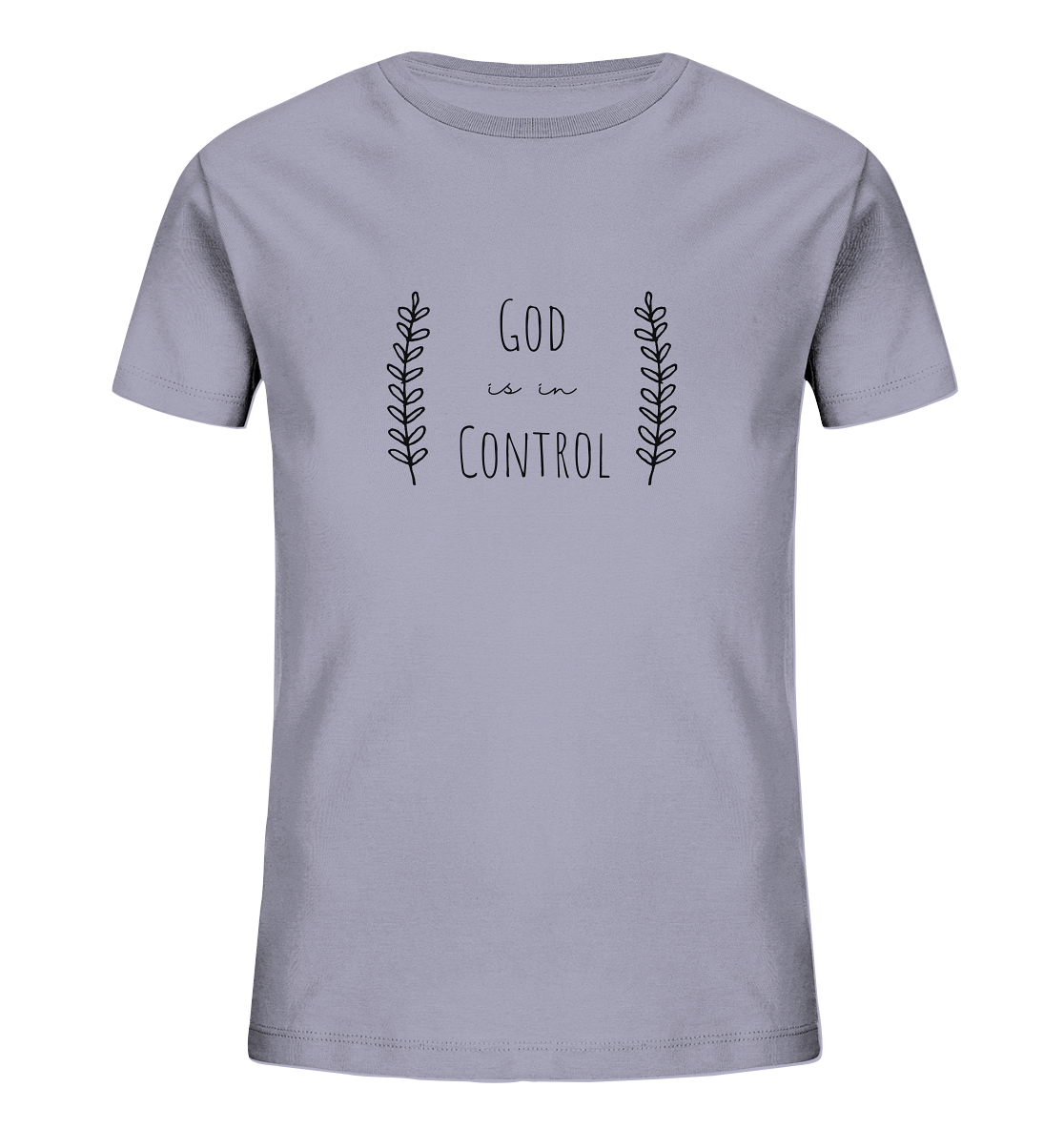 God is in control - Kids Organic Shirt - wertvoll und geliebt 