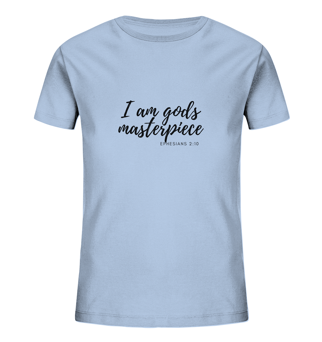 Gods Masterpiece - Kids Organic Shirt - wertvoll und geliebt 