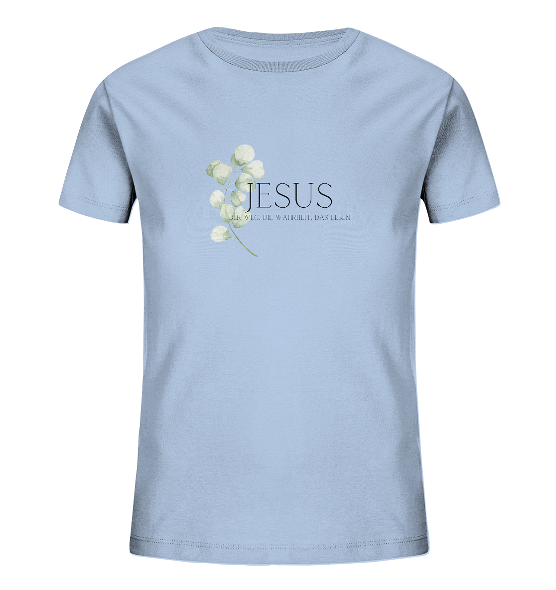 Jesus - der Weg, die Wahrheit, das Leben - Kids Organic Shirt - wertvoll und geliebt 