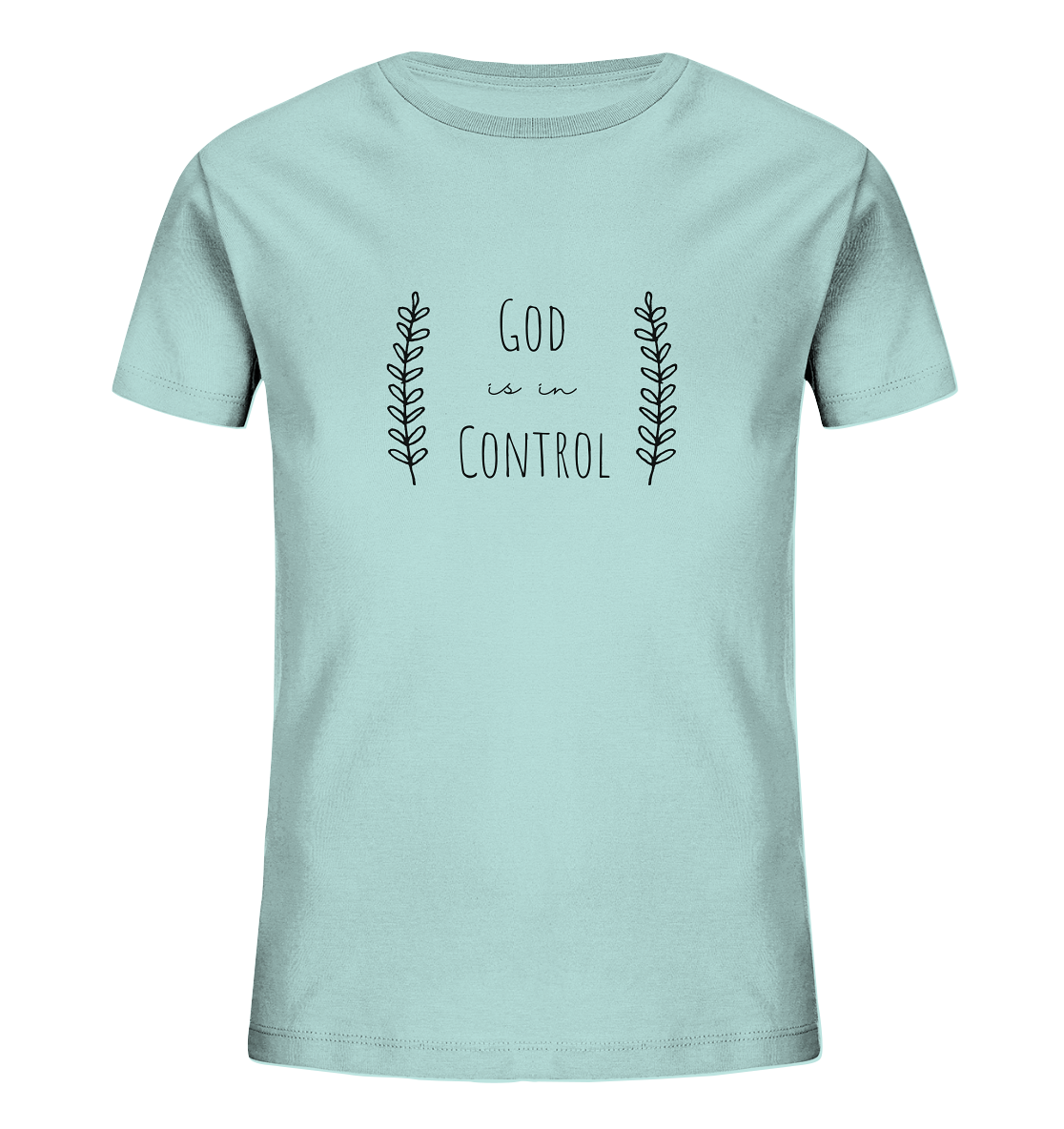 God is in control - Kids Organic Shirt - wertvoll und geliebt 