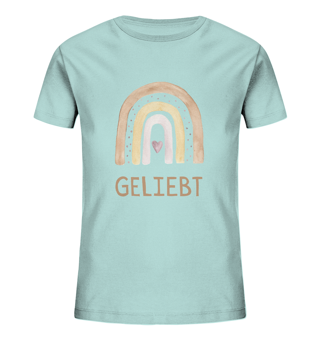 Geliebt Mädchen - Kids Organic Shirt - wertvoll und geliebt 