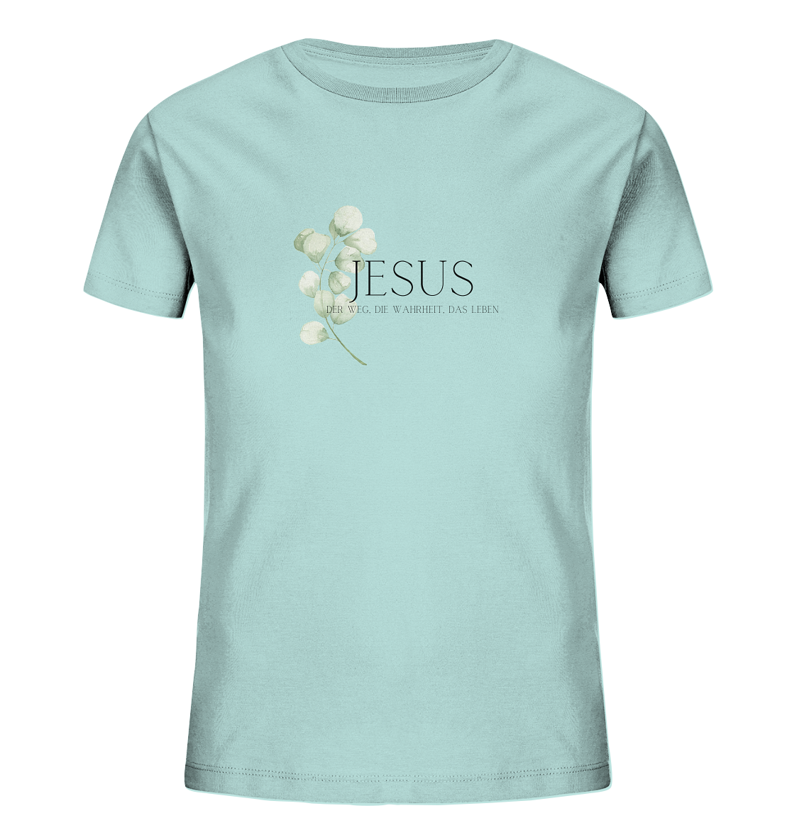 Jesus - der Weg, die Wahrheit, das Leben - Kids Organic Shirt - wertvoll und geliebt 
