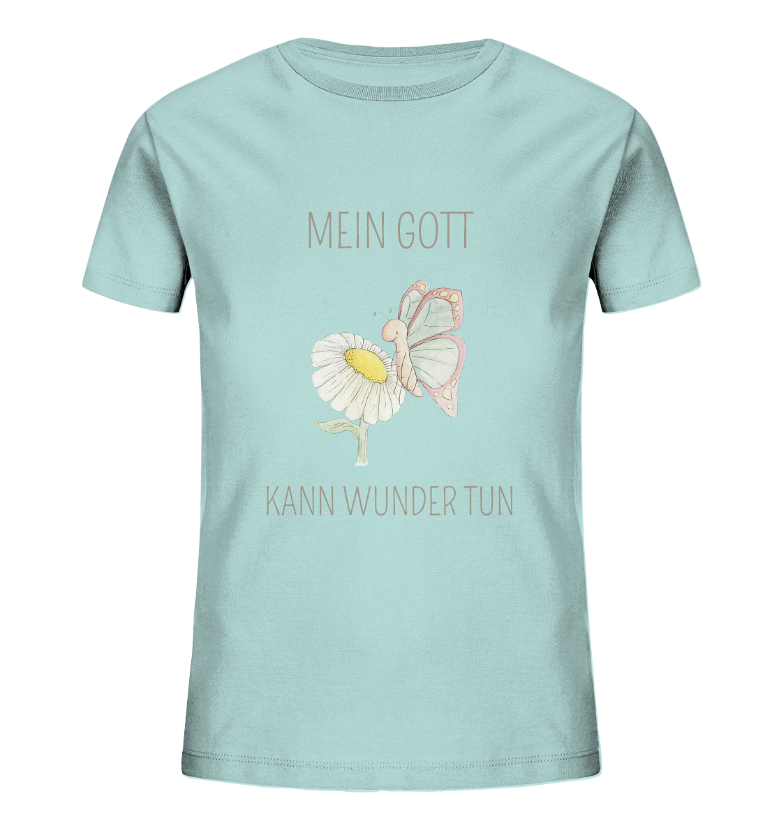 Mein Gott kann Wunder tun - Kids Organic Shirt - wertvoll und geliebt 