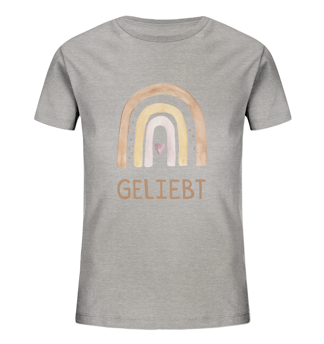 Geliebt Mädchen - Kids Organic Shirt - wertvoll und geliebt 