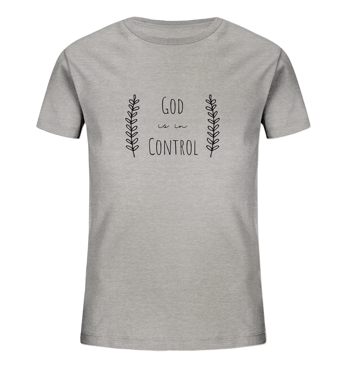 God is in control - Kids Organic Shirt - wertvoll und geliebt 
