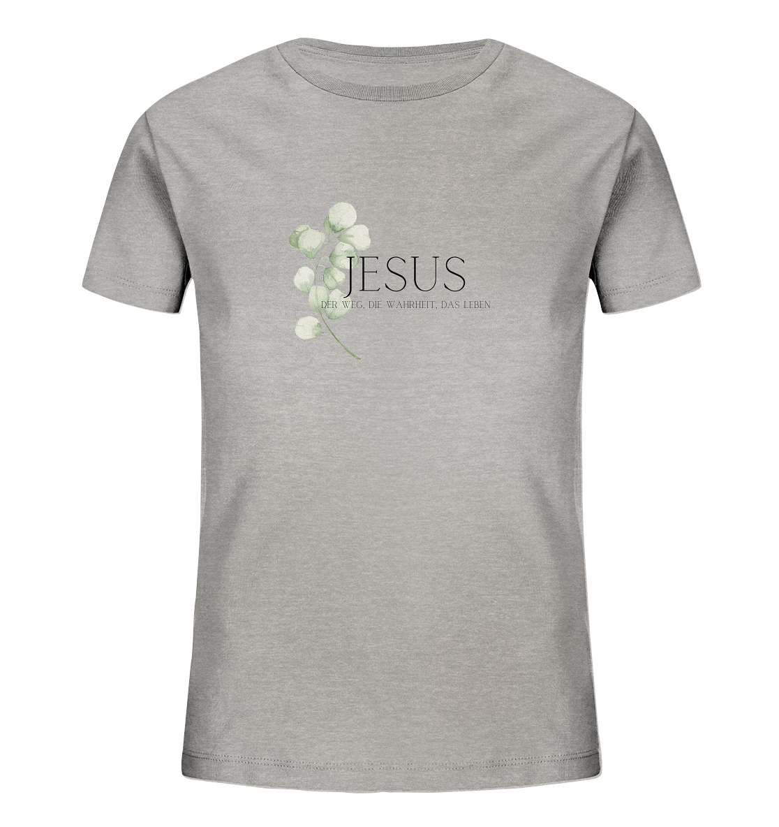 Jesus - der Weg, die Wahrheit, das Leben - Kids Organic Shirt - wertvoll und geliebt 