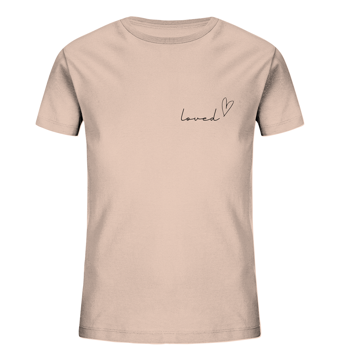 loved - Kids Organic Shirt - wertvoll und geliebt 