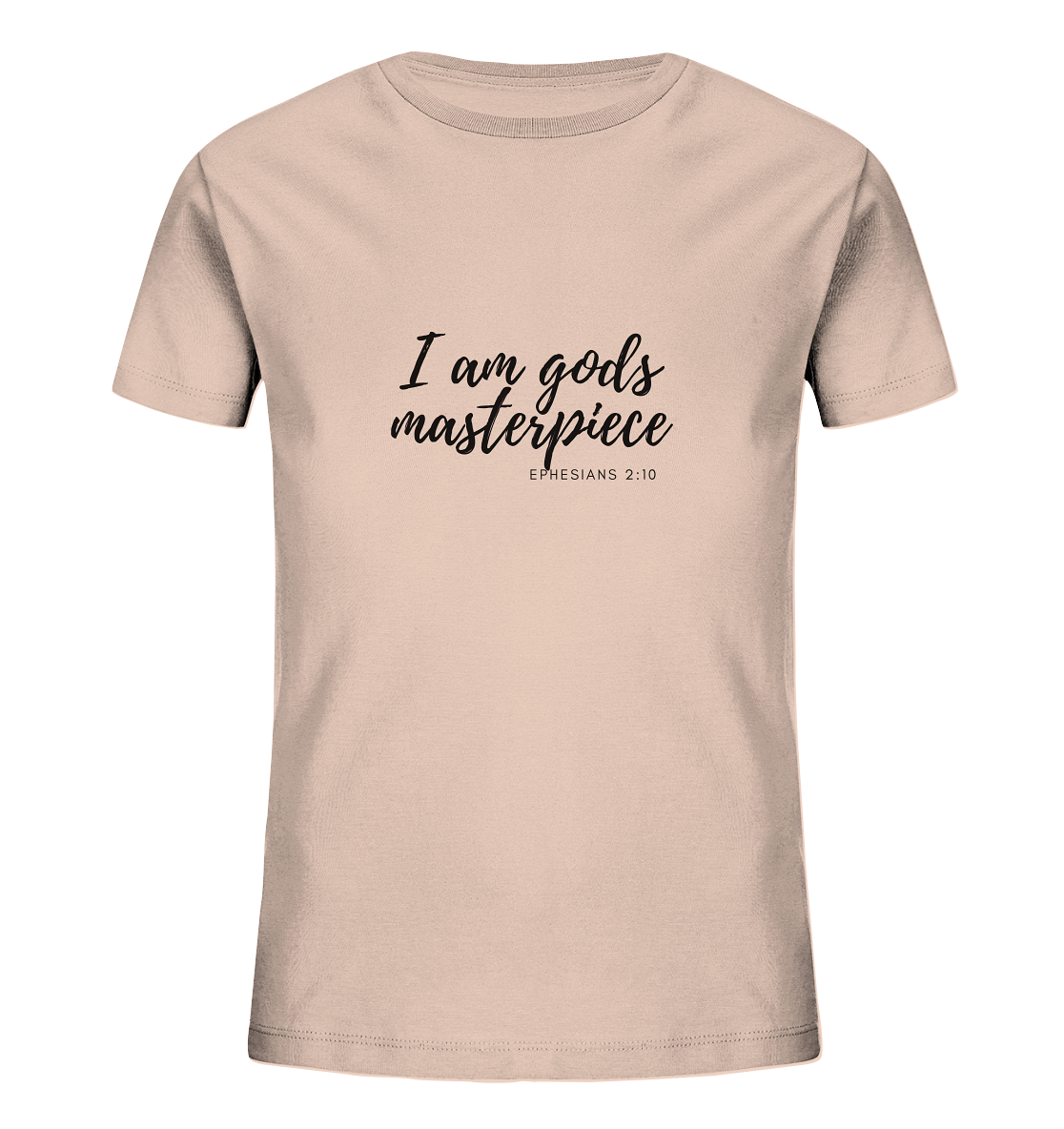 Gods Masterpiece - Kids Organic Shirt - wertvoll und geliebt 