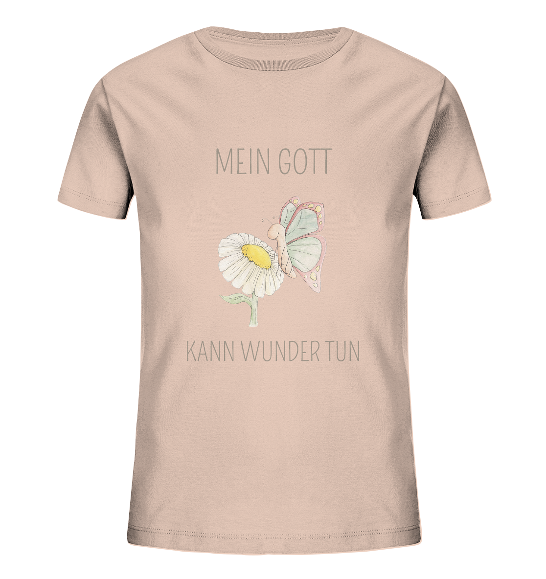 Mein Gott kann Wunder tun - Kids Organic Shirt - wertvoll und geliebt 