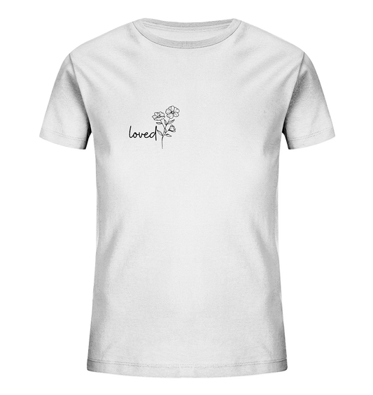 loved - Kids Organic Shirt - wertvoll und geliebt 