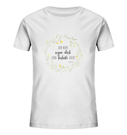 Der Herr segne Dich - Kids Organic Shirt - wertvoll und geliebt 
