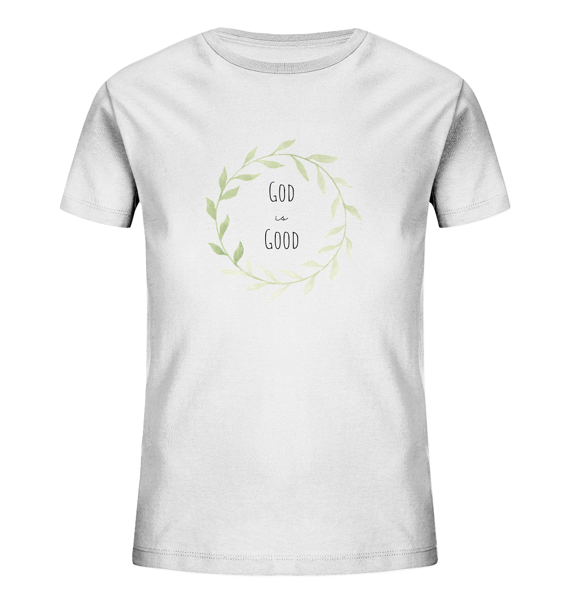 God is good - Kids Organic Shirt - wertvoll und geliebt 