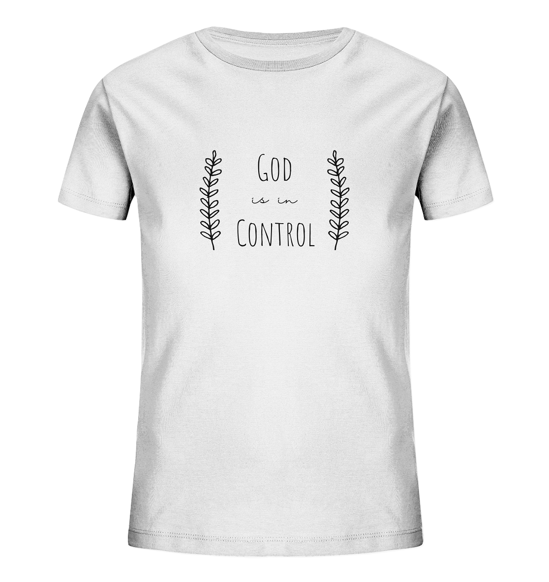 God is in control - Kids Organic Shirt - wertvoll und geliebt 