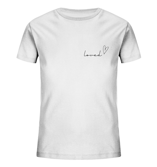 loved - Kids Organic Shirt - wertvoll und geliebt 