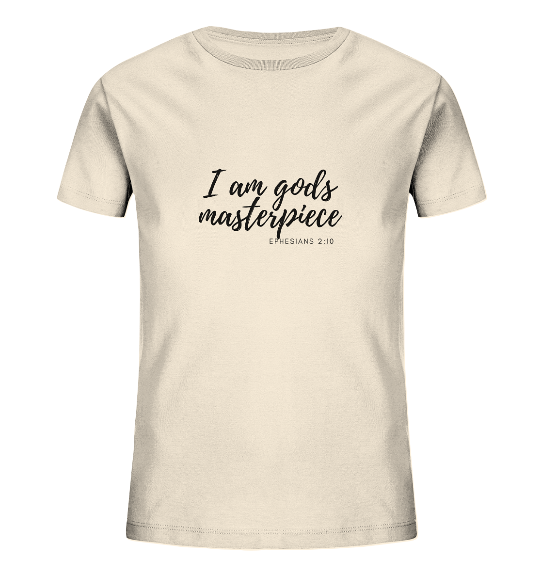 Gods Masterpiece - Kids Organic Shirt - wertvoll und geliebt 