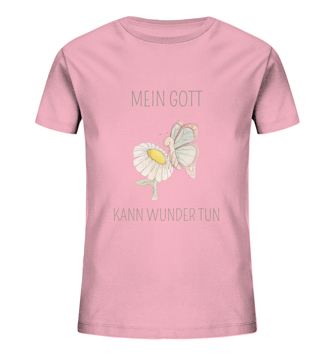 Mein Gott kann Wunder tun - Kids Organic Shirt - wertvoll und geliebt 