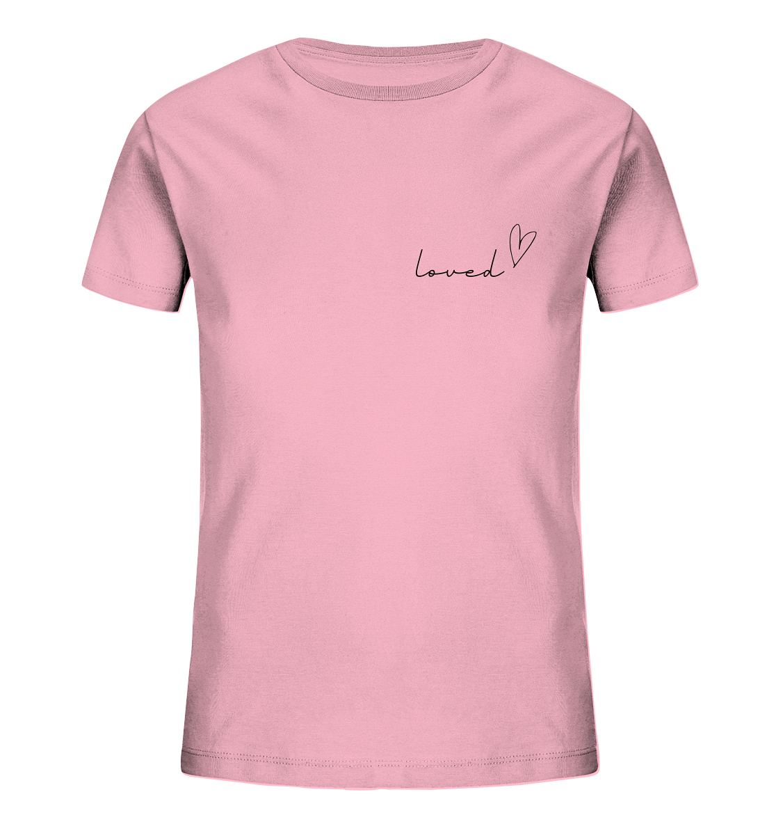 loved - Kids Organic Shirt - wertvoll und geliebt 