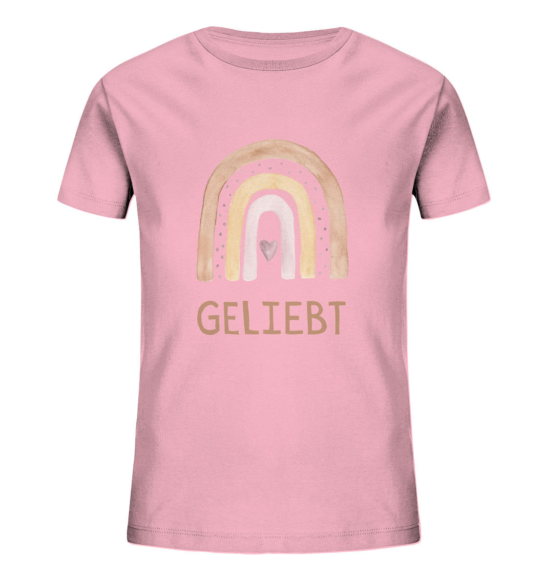Geliebt Mädchen - Kids Organic Shirt - wertvoll und geliebt 